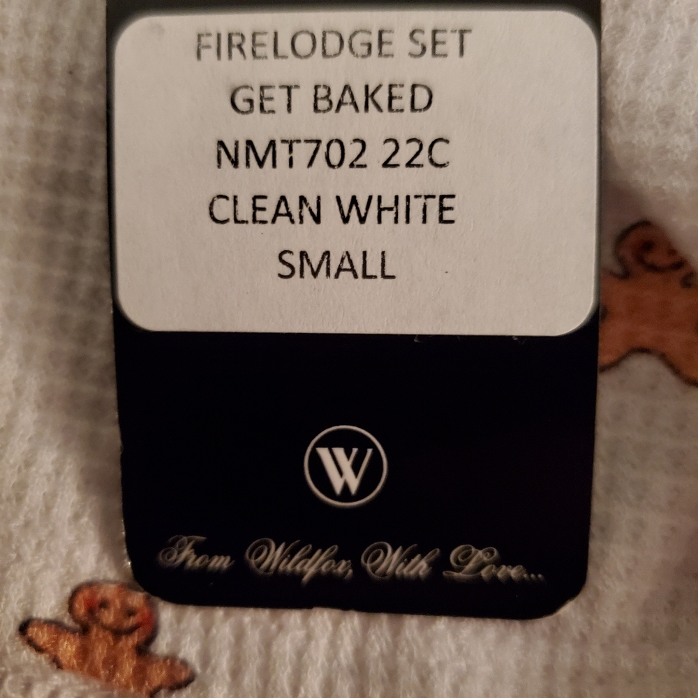 Wildfox Intimates Get Baked Gingerbread Clean White  Pj lounge Shorts S NWT - Picture 5 of 6